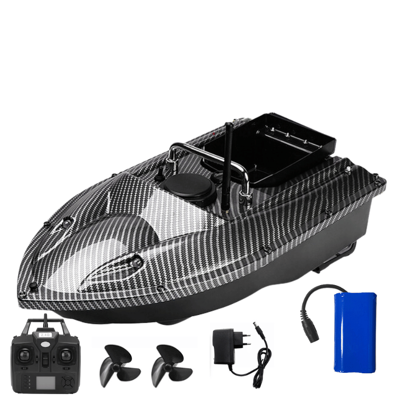 Bateau amorçage  carbone gps