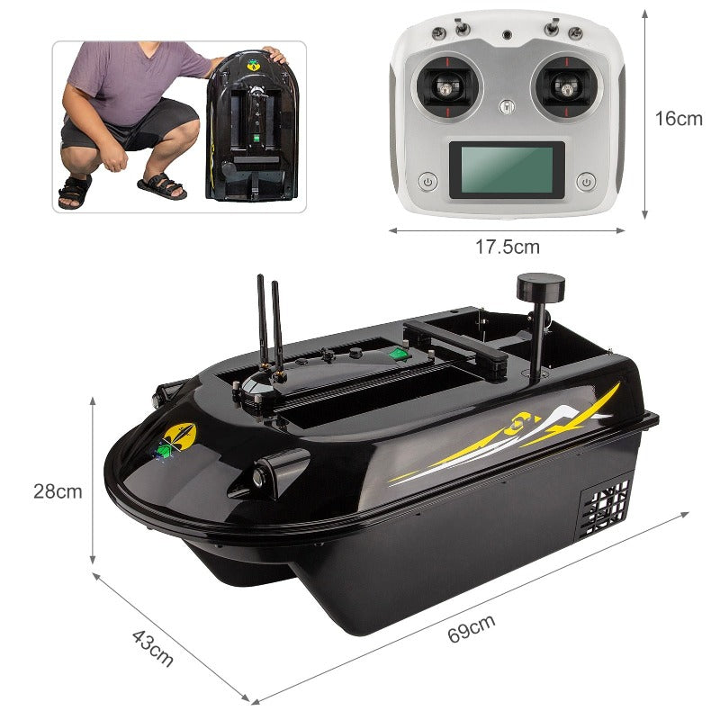 Bateau Amorceur <Br> Catamaran MK2 GPS