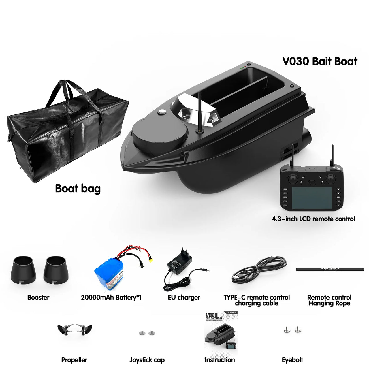 Bateau Amorceur <Br> Flytec V030