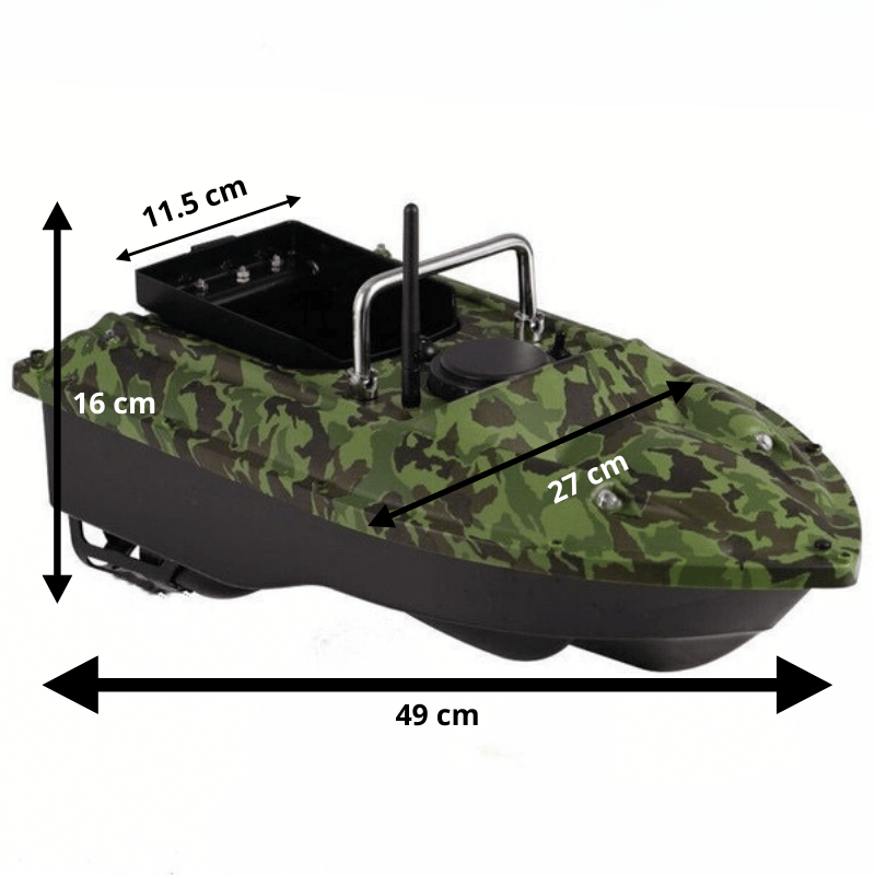 Bateau Amorceur <Br> Camouflage